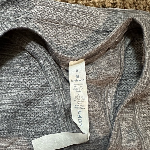 Lululemon Swiftly Tech Racerback (original length) - Picture 3 of 3